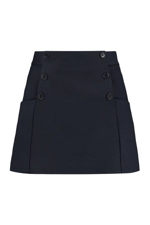 Liliuxy wool mini skirt-0